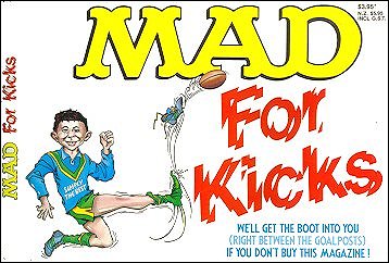 Australian Mad Paperback, Mad For Kicks