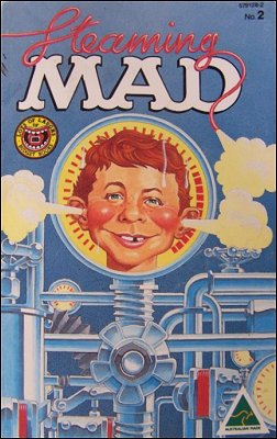Australian Mad Paperback, Steaming Mad