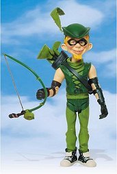 Alfred As Green Arrow Action Figure