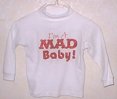 MAD Sweat Shirt, Children's MAD Baby