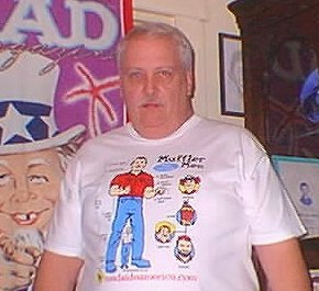 Muffler Men T-Shirt With Alfred