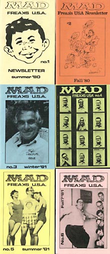 MAD Freaks, all 6 issues
