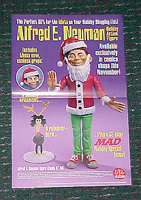 Alfred Santa Action Figure Poster