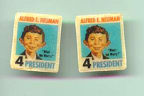 Alfred For President Earings