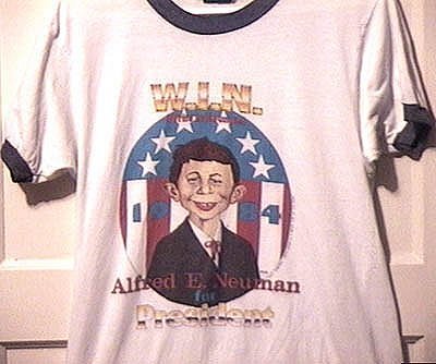 Alfred For President T-Shirt, 1984