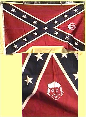 Confederate Flag With Alfred