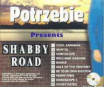 CD Shabby Road, Rear Cover
