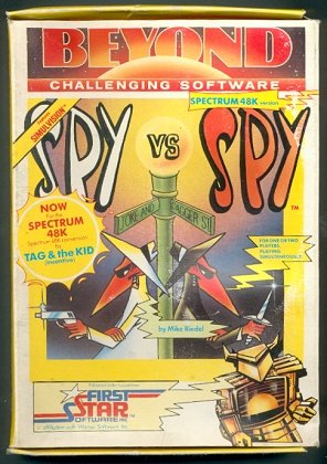 Spy vs Spy Computer Game, Beyond Software Cassette