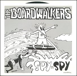 MAD 45 Record "Spy vs Spy" By The Boardwalkers