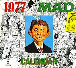 MAD Warner 1977 Calendar
