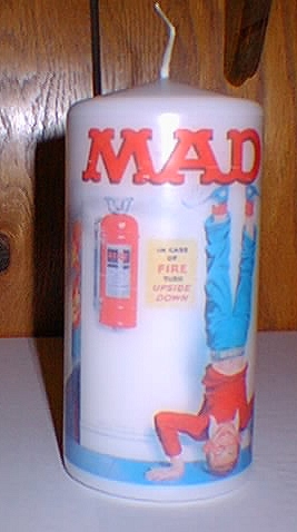 The MAD Candle With Mad Cover