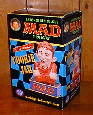 Certified Mad Alfred Cookie Jar Box
