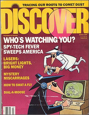Discover Magazine With Spy vs Spy Cover