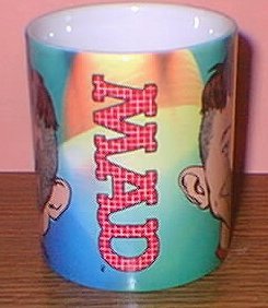 MAD Alfred Shaved Head Mug, Side View