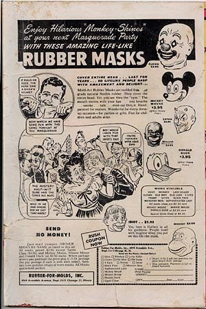 Pre-Mad Ad For Alfred Mask
