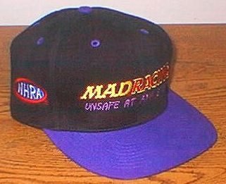 MAD/Toliver Funny Car Racing Cap (Blue)