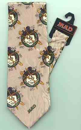 MAD Tie, The Stopwatch Alfred, Beige