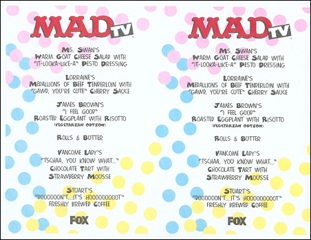MAD-TV Placemat