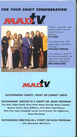 MAD-TV Emmy nomination video tape REAR VIEW