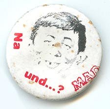 Alfred German Mad Button
