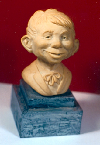 Original bust prototype by Kelly Freas