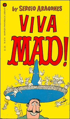 Viva MAD, Sergio Aragonas, Warner Paperback Library Cover Variation #3