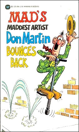 Don Martin Bounces Back, Warner Cover Variation #1