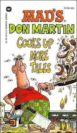 Don Martin Don Martin Cooks Up More Tales, Warner Cover Variation 2