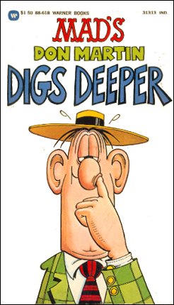 Don Martin Digs Deeper, Warner, Cover Variation 2, Don Martin