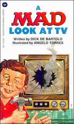 A Mad Look At TV, Warner Paperback Library, DeBartolo