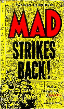 MAD Strikes Back Paperback, Ballantine, Cover Variation #1