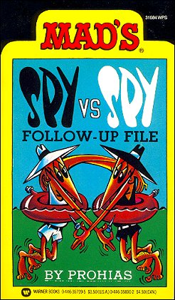 Spy vs Spy Follow-Up Report, Cover Variation #2, Warner Paperback Library