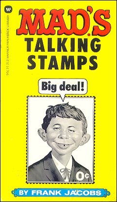 MAD's Talking Stamps, Frank Jacobs, Warner Paperback Library, Cover Variation #1