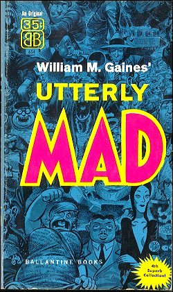 Utterly Mad Paperback, Ballantine, Blue Cover