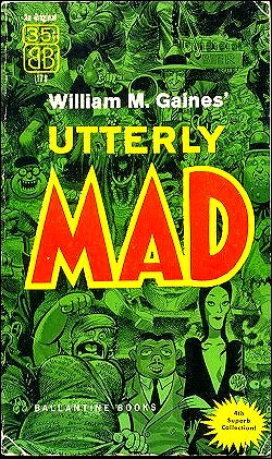 Utterly Mad Paperback, Ballantine, Green Cover