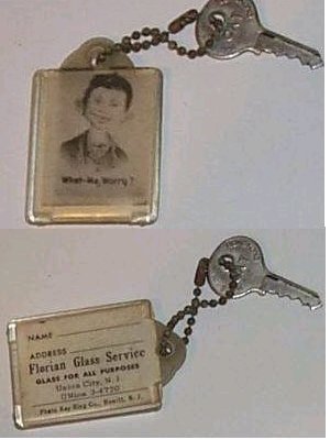 Pre Mad Alfred Keychain #2