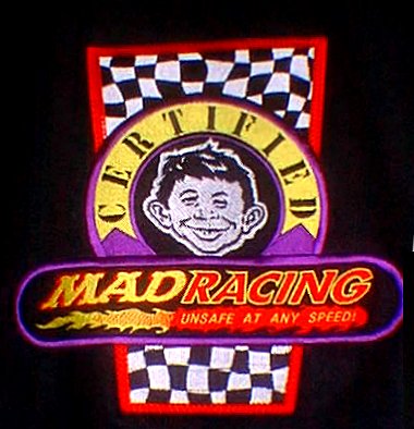 MAD Varsity Racing Jacket Back Graphics