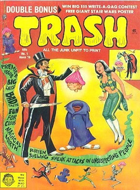 Trash #1 With Alfred On Cover