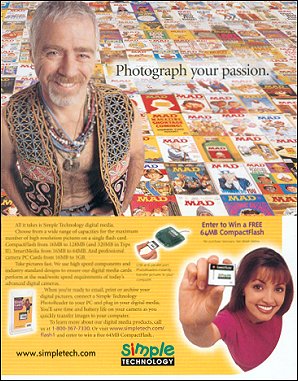 Simple Technology Magazine Ad With Mad