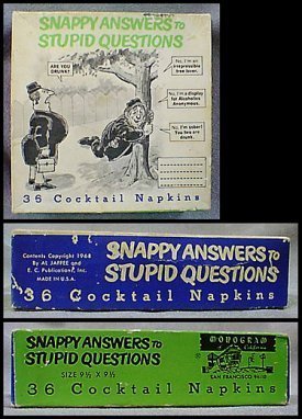 MAD Snappy Answers Napkins