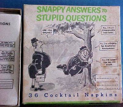 Snappy Answers Napkins