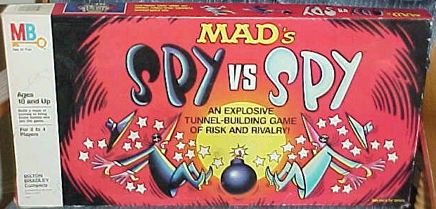 Spy vs Spy Board Game
