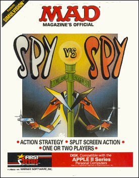 Spy vs Spy Computer Game, Apple II