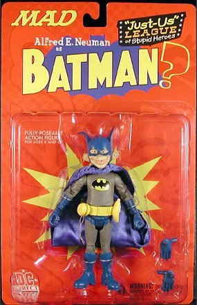 MAD Action Figure, Alfred E, Neuman.As Batman, 2001