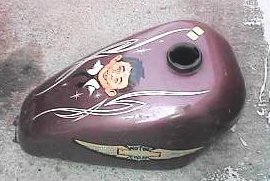 Alfred Motorcycle Gas Tank