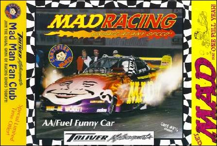 MAD Funny Car Handout Ad Card