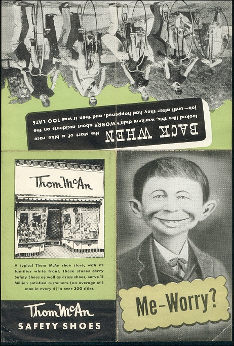 Pre-Mad Ad Flyer, Tom McAn Shoes