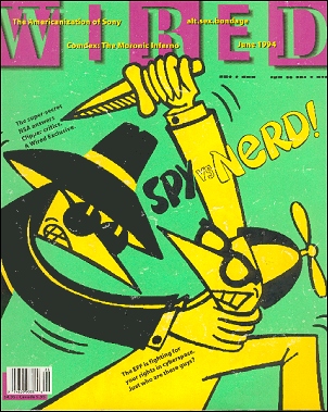 Wired Magazine With Spy vs Spy Cover