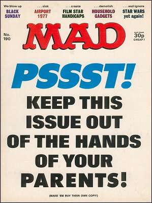 British Mad Magazine #190
