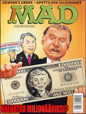 Finland Mad #185, Second Edition (2000-6)